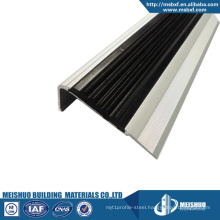 Indoor Anti Slip Aluminum Tile Rubber Stair Nosing&Nbsp;